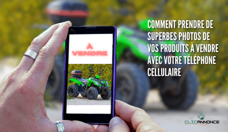 Comment prendre de superbes photos de vos produits à vendre avec votre téléphone cellulaire - Voici quelques conseils simples pour prendre des photos qui impressionneront les acheteurs potentiels, même si vous n’avez qu’un téléphone portable et pas d’équipement d’éclairage professionnel. - %customfield(price)% $ à vendre sur le site d'annonces classées Clicannonces.ca