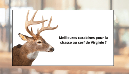 meilleures carabines pour la chasse au cerf de virginie