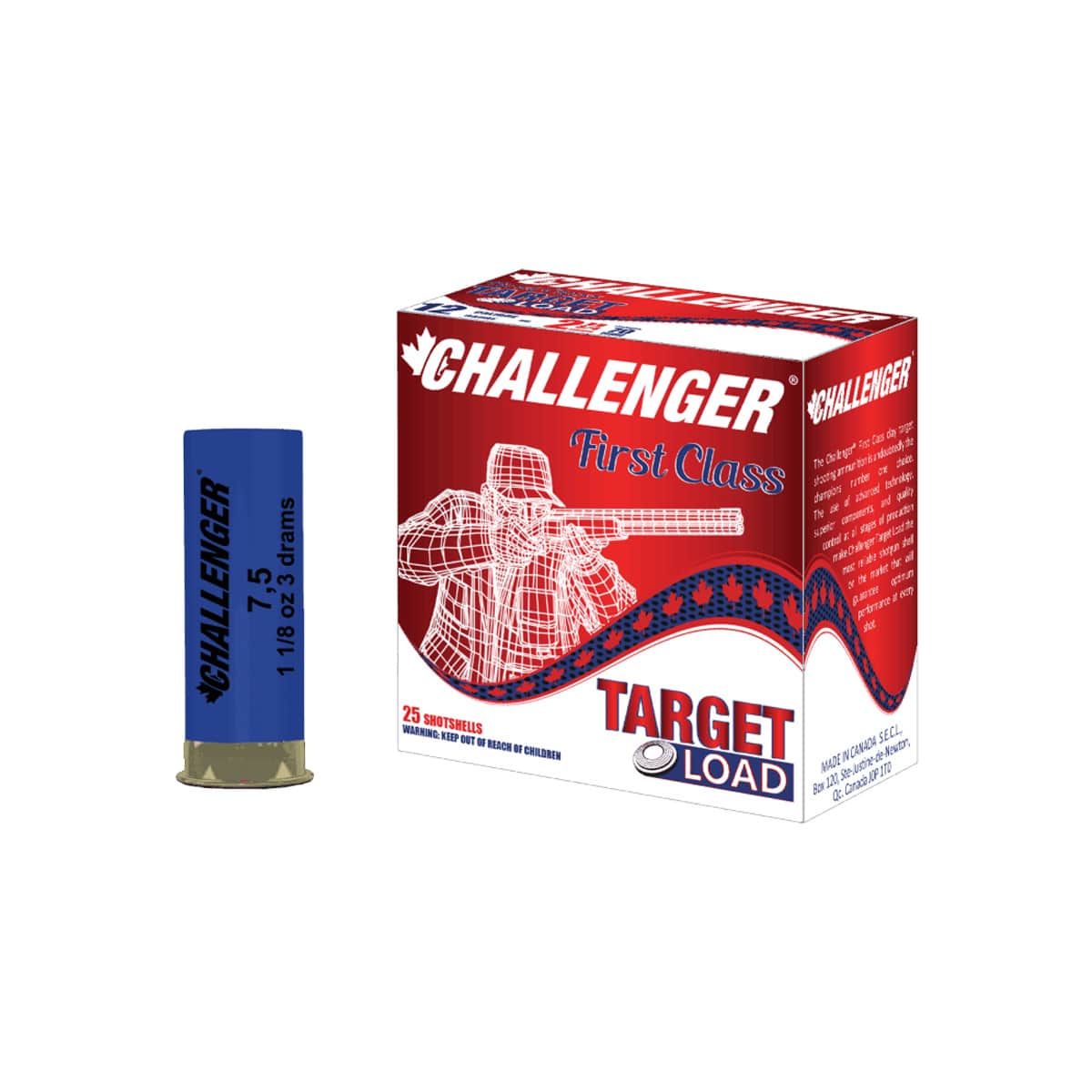 CHA 12 GA 2.75″ #8 Target Load 1oz