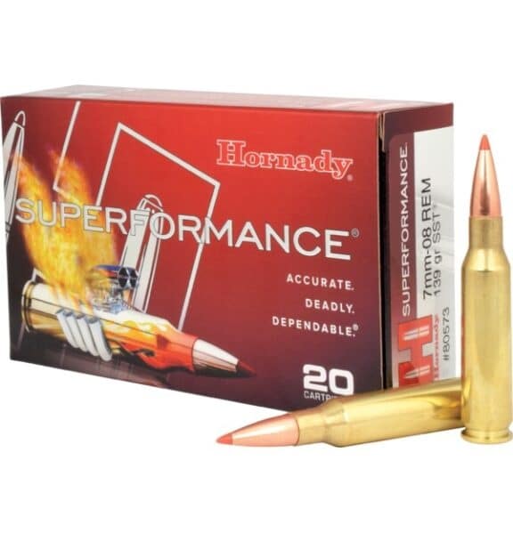 Hornady Superformance 7Mm-O8 Rem – 139Gr-Sst