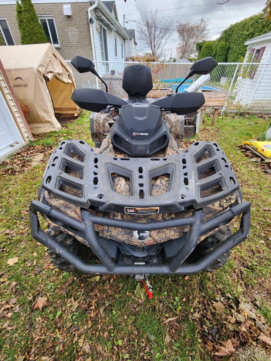 VTT canam outlander max xt 2021.couleur camo.tres bas kilométrage