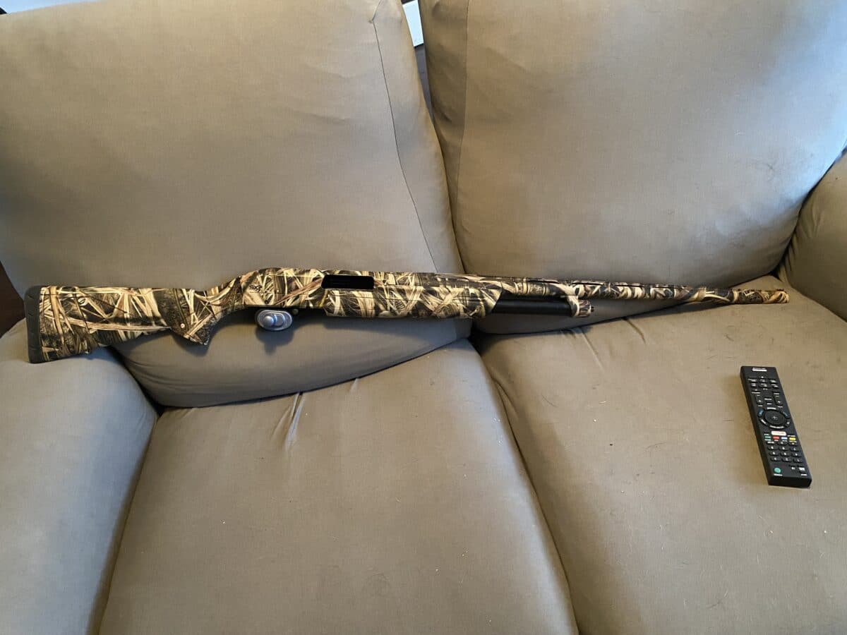 Winchester SXP 3 1/2 po pomp action waterfall camo