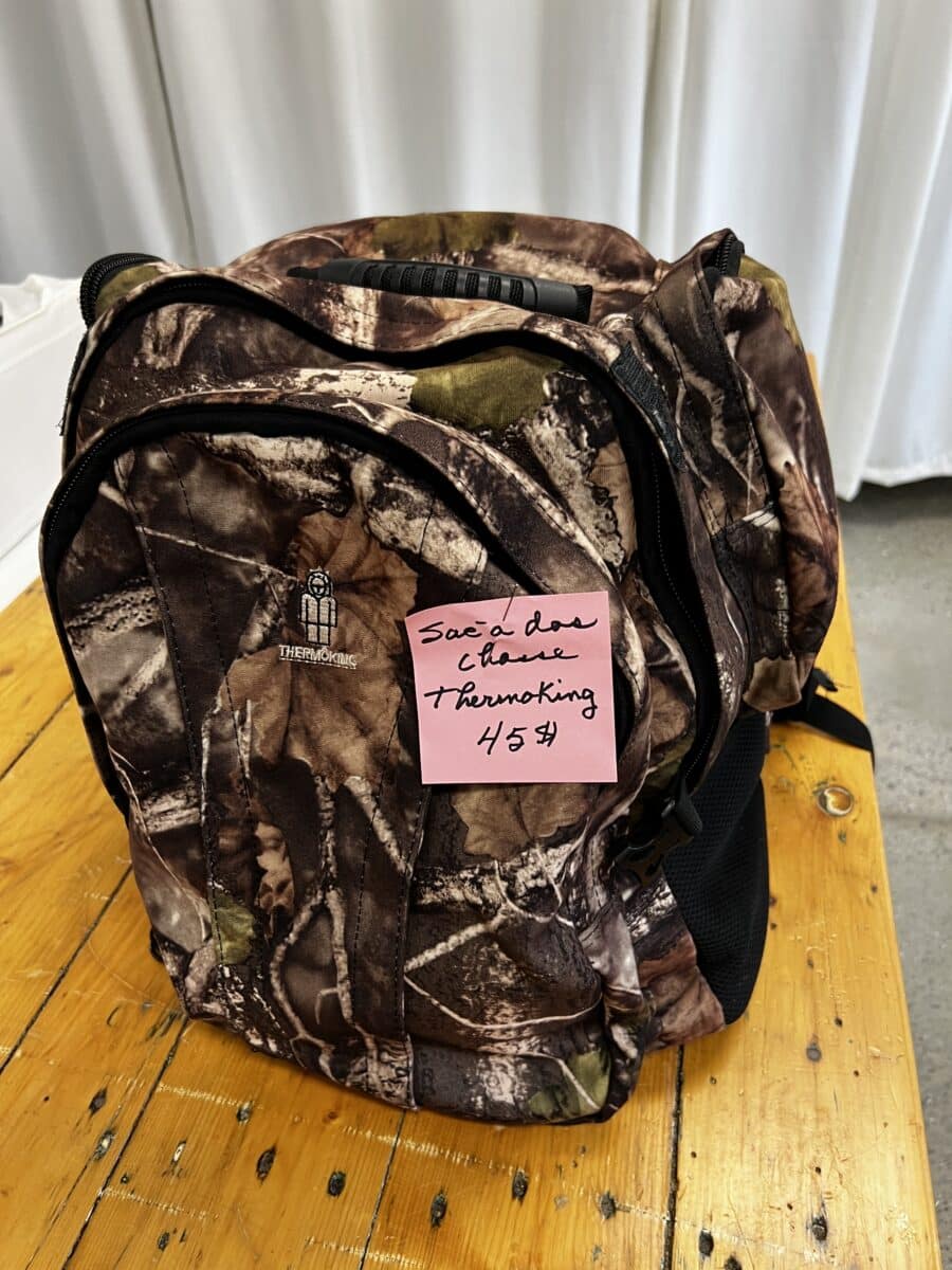 Chasse -Sac à dos camo marque THERMOK