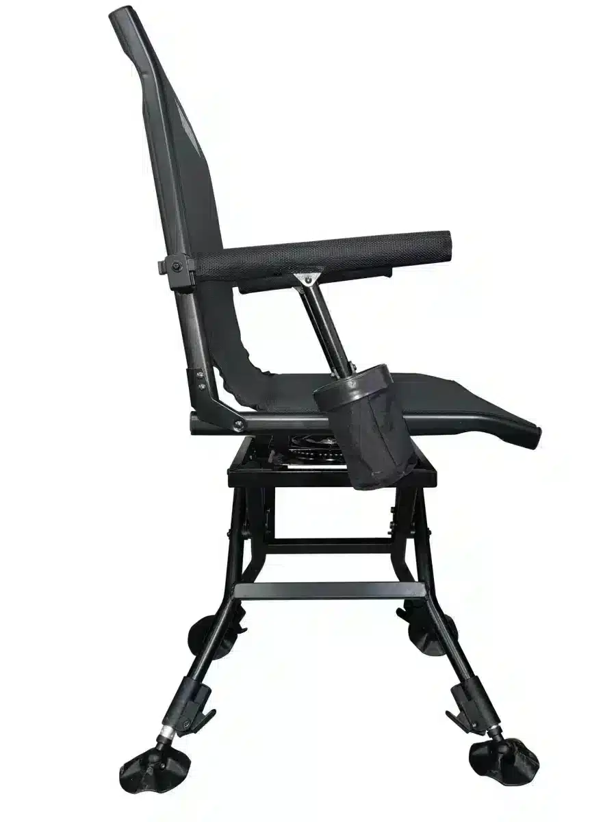 Chaise de chasse avec pivot 360° | Boly | Pliante