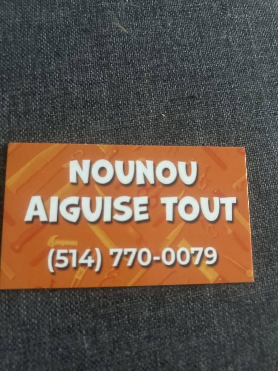 Nounou aiguise tout