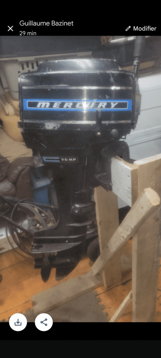 Moteur MERCURY 7.5