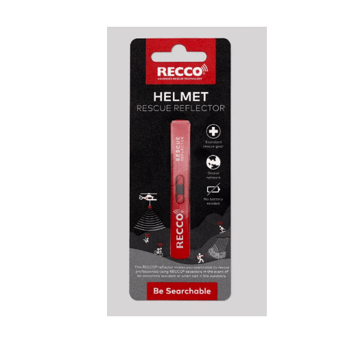 Réflecteur de secours RECCO® pour casque