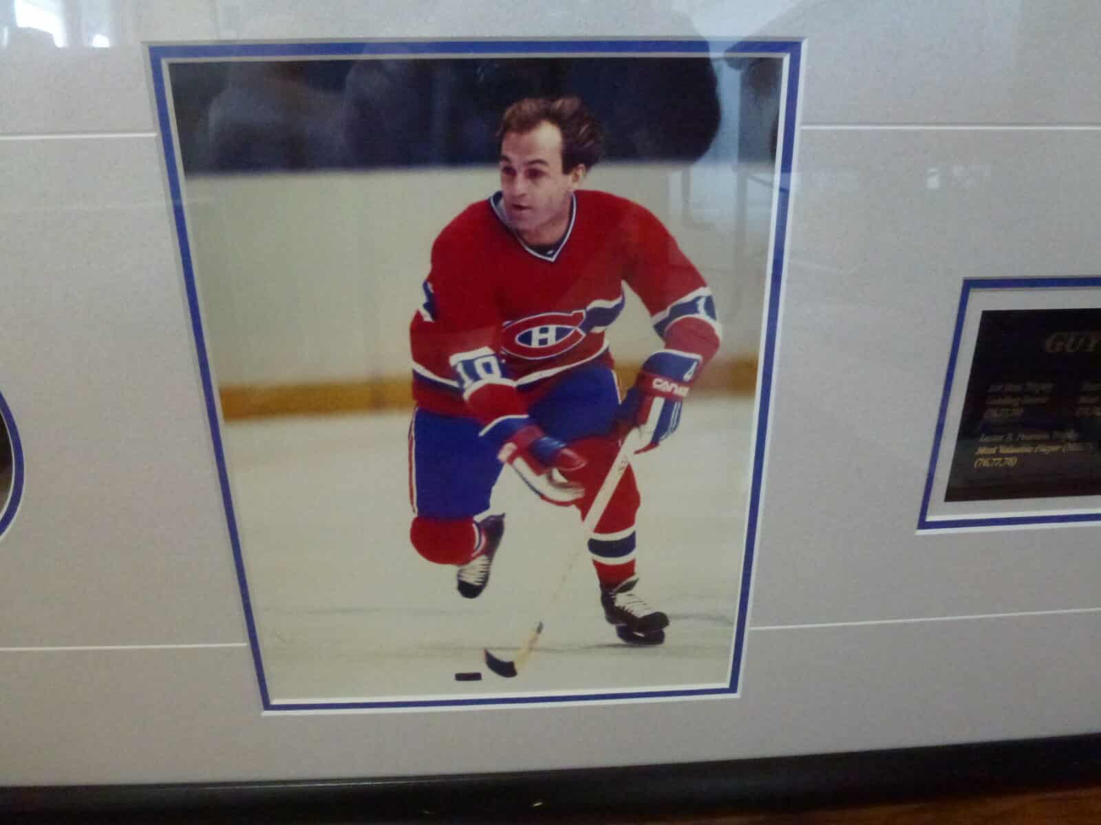 FREE SHIPPING*503/650 chandail autograp.Guy Lafleur Duck Unlimited