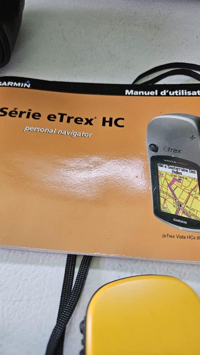 GPS garmin etrex