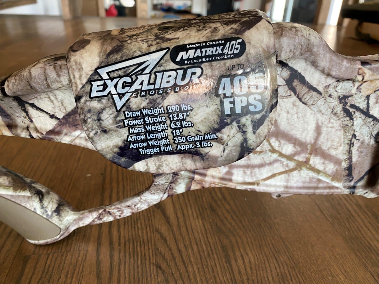 Arbalète Mossy Oak Matrix 405 Excalibur