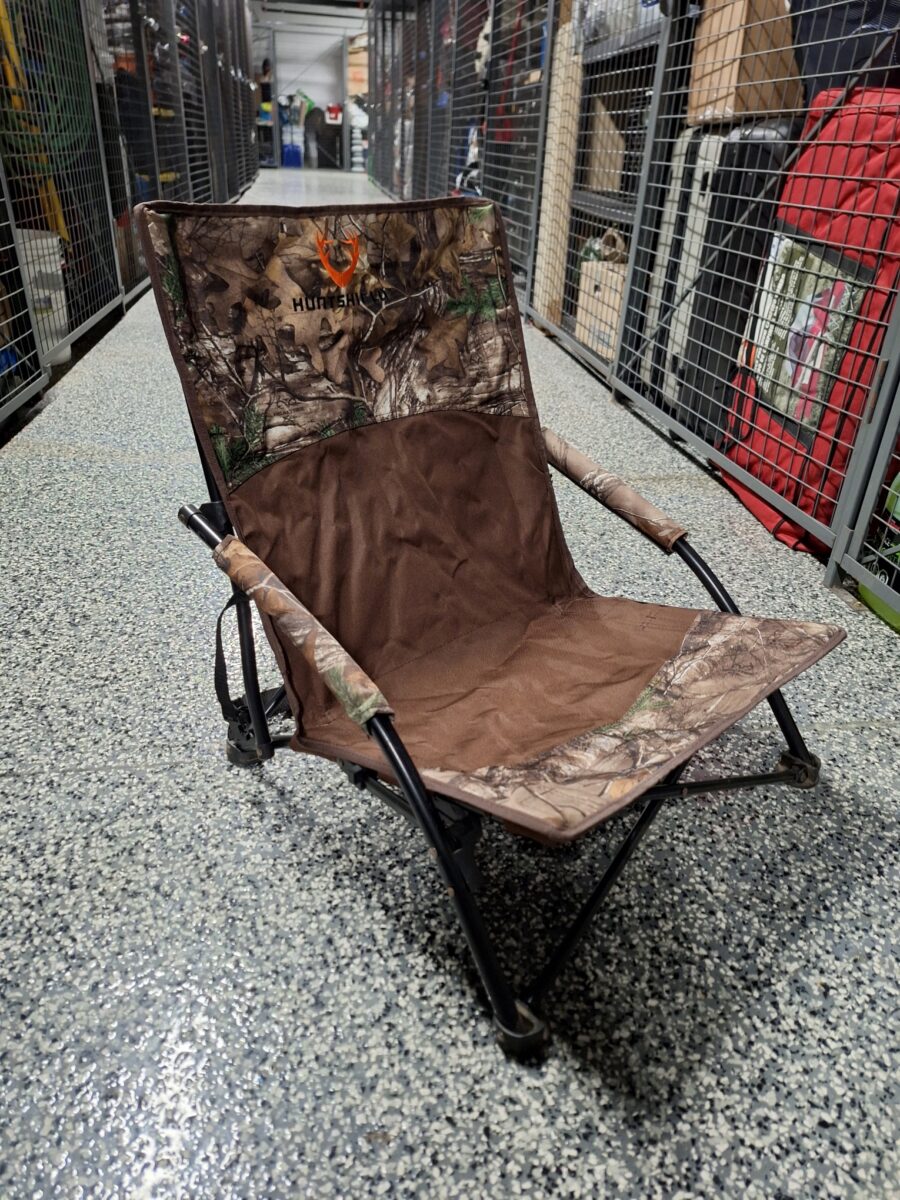 Chaise de camping camouflage pliante portative à profil bas