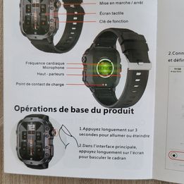 MONTRE INTELLIGENTE POUR HOMME ET FEMME