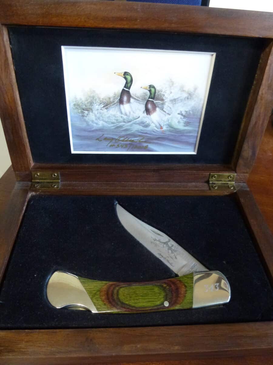 SHIP.30$*NEUF COLLECTION KNIFE BEAR MGC WILD LIFE SERIES #343/1200