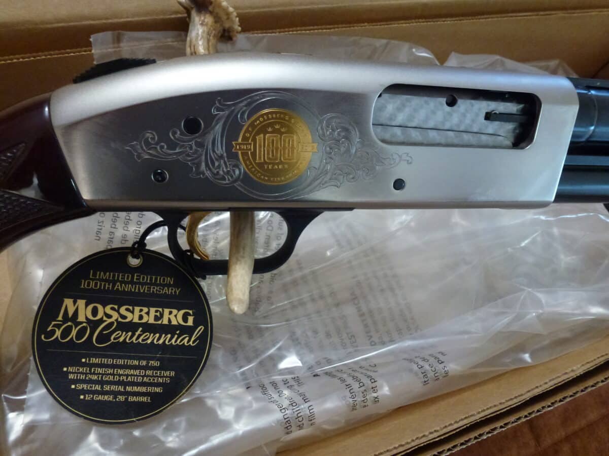 FREE SHIPPING**NEUF*MOSSBERG 500CENTENNIAL LIMITED EDITION MGF 750