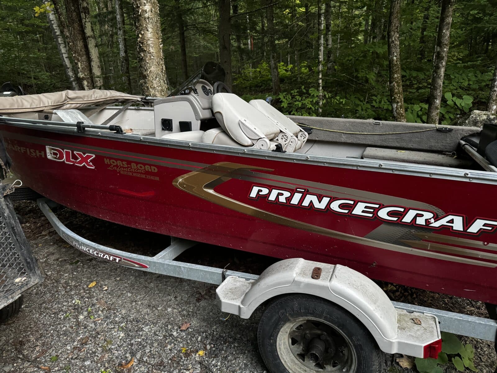 Bateau de pêche Princecraft