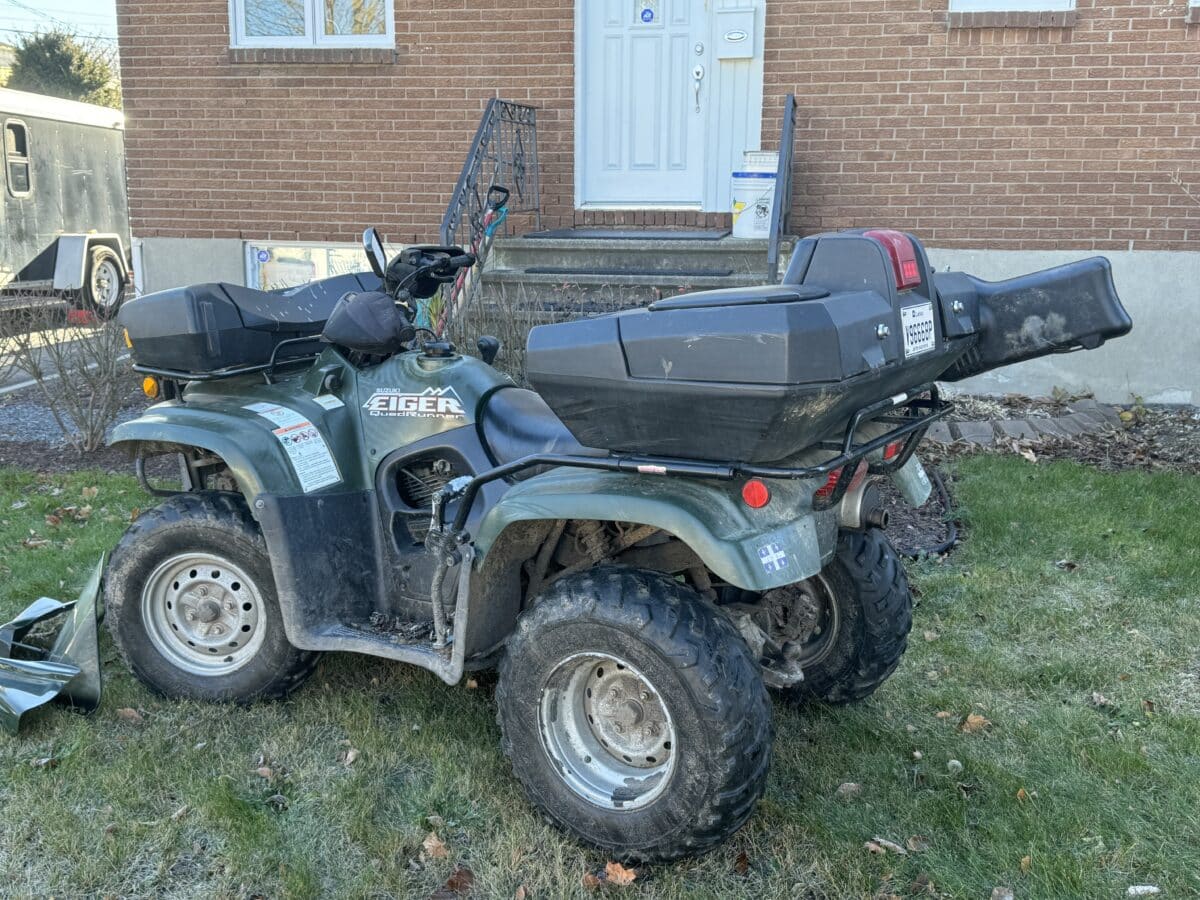 Suzuki quad. Eiger. 2005. 400cc