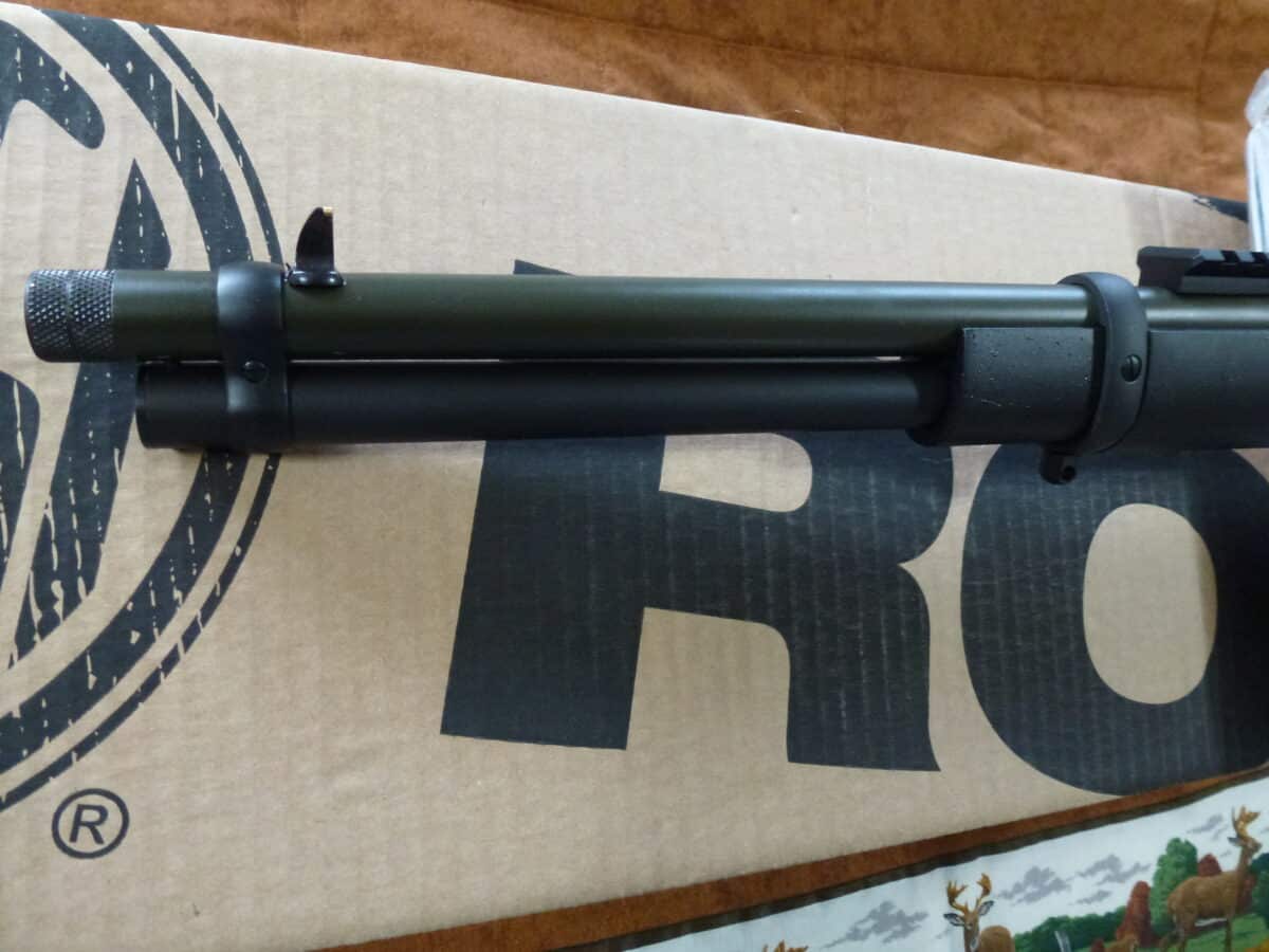 **FREE SHIPPING**NEUF **1250$**ROSSI R92 44Rem mag green cerakote