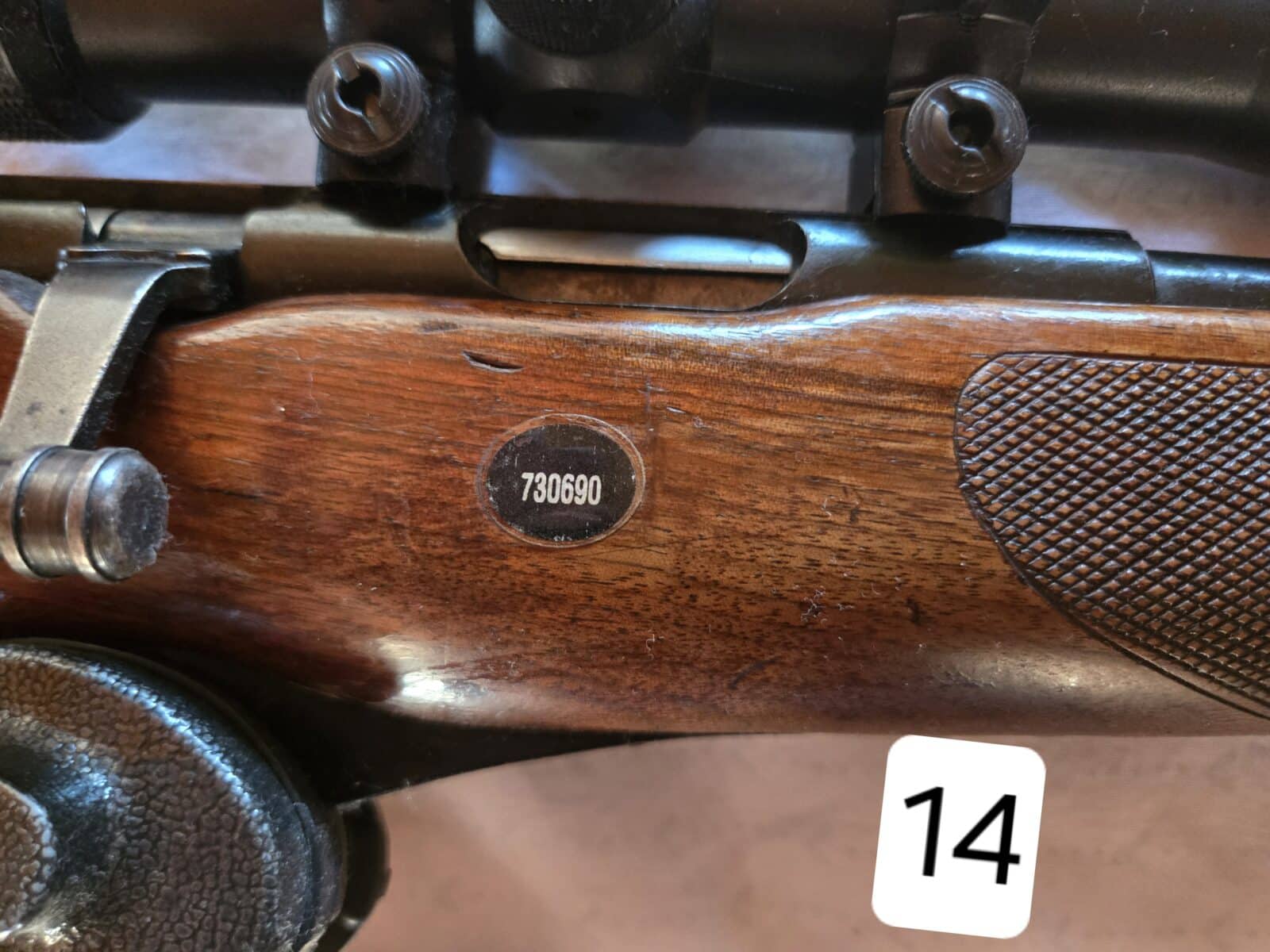 14 – mossberg 22 Bolt action