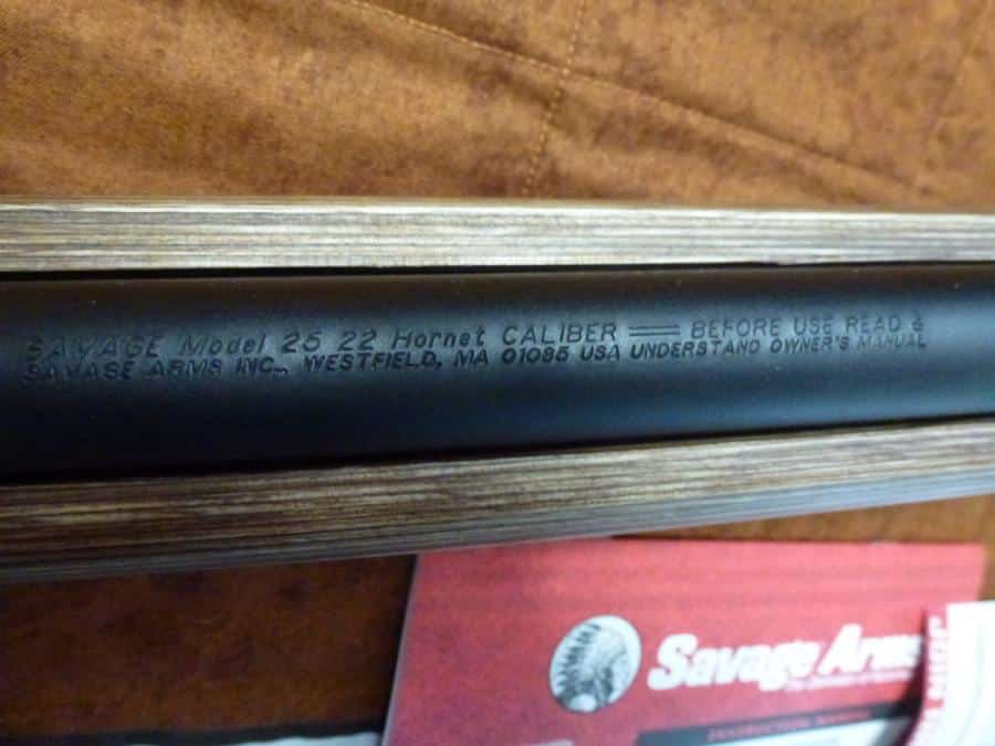 FREE SHIPPING**NEUF**UNFIRED**Savage**22Hornet**Mod.25Lightweight