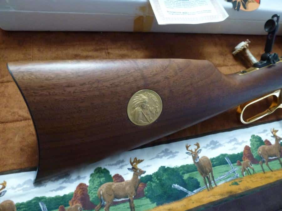 FREE SHIPPING*NEUF*UNFIRED*WINCHESTER CHEYENNE COMMEMORATIVE*44/40