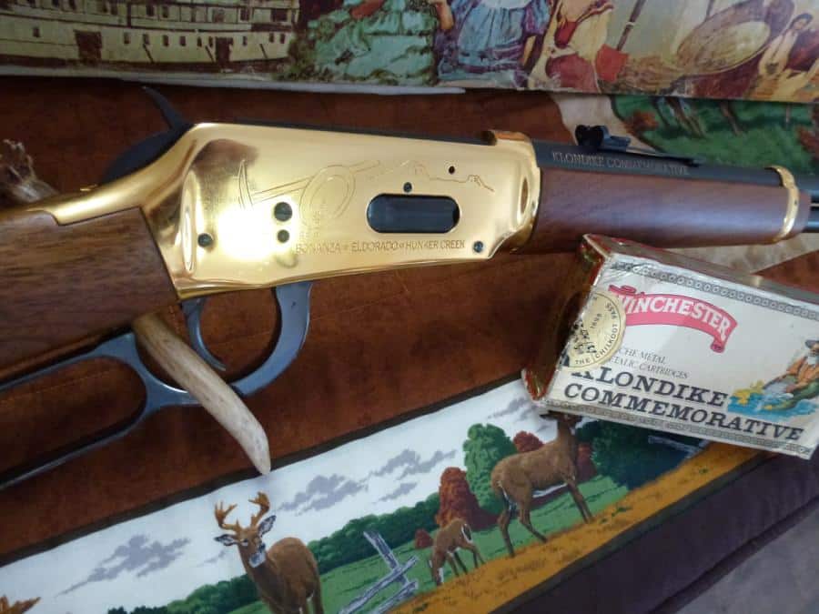 *FREE SHIPPING**NEW IN BOX**UNFIRED**WINCHESTER KLONDIKE GOLD RUSH