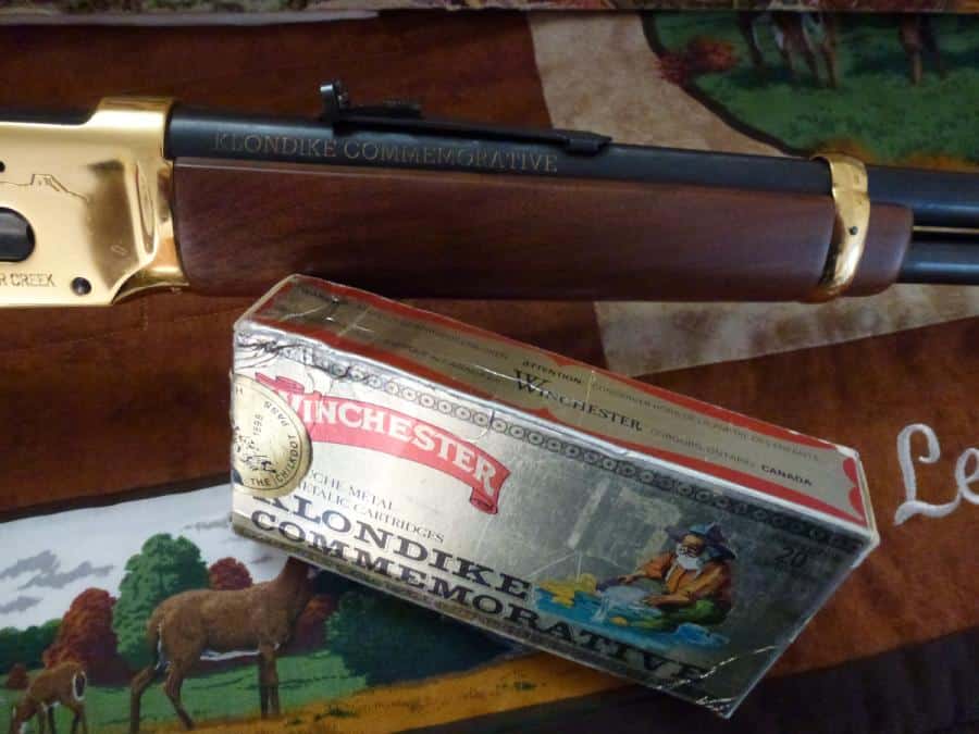 *FREE SHIPPING**NEW IN BOX**UNFIRED**WINCHESTER KLONDIKE GOLD RUSH