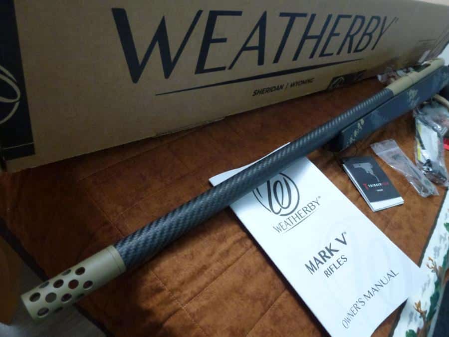 *FREE SHIPPING**NEUF**UNFIRED**WEATHERBY MKV CARBONMARK 6.5WBY RPM